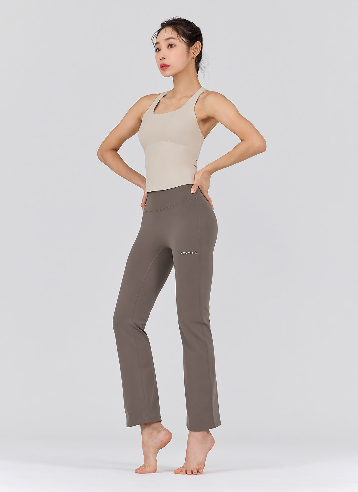 黑標360N 全方位柔彈美感靴型喇叭保暖褲｜共11色｜XP9217G