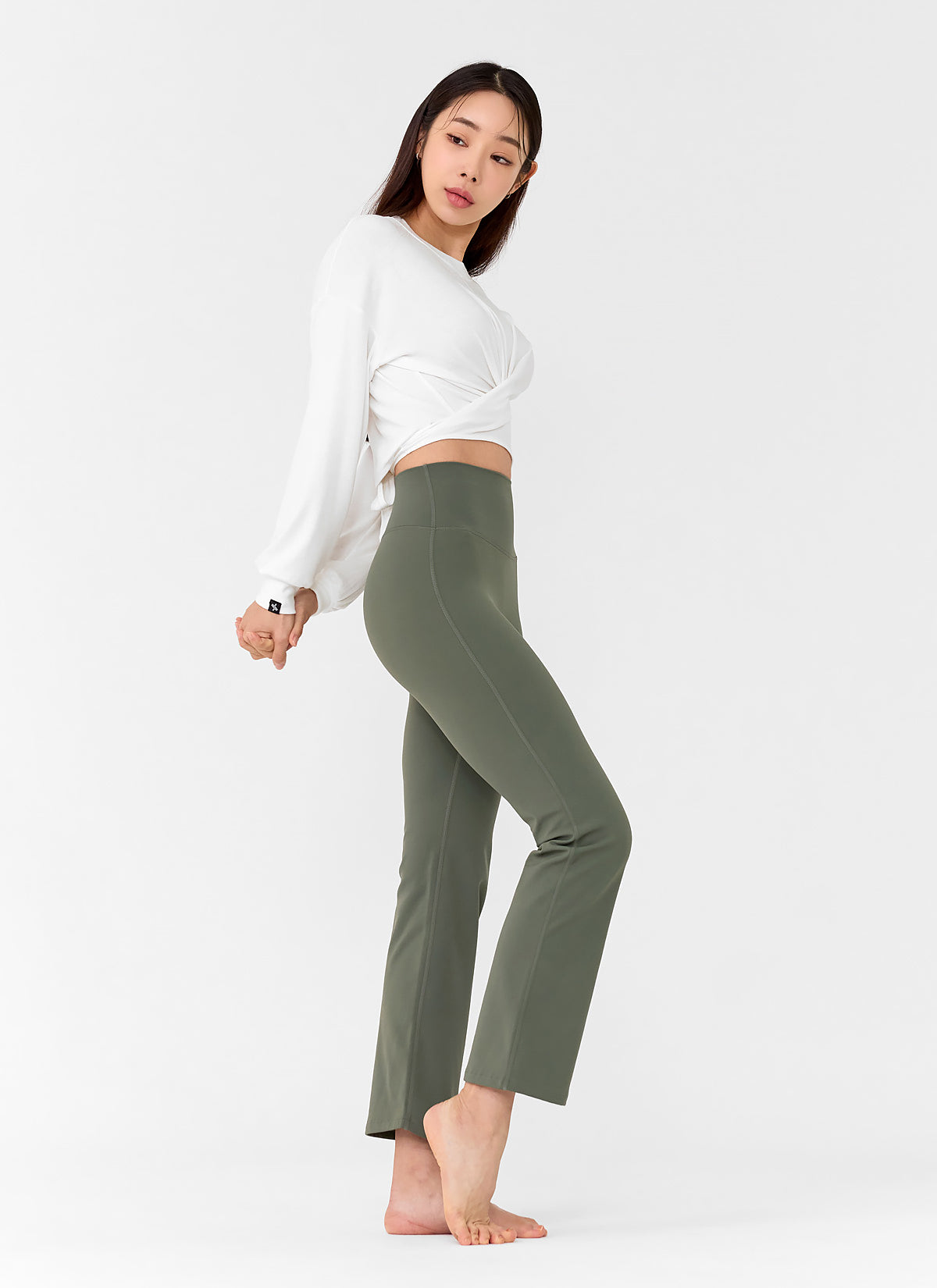 黑標360N 全方位柔彈美感靴型喇叭保暖褲｜共11色｜XP9217G