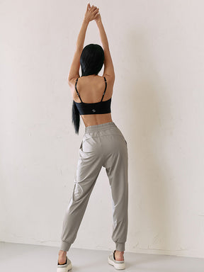 涼感羽毛鬆緊束口褲｜共19色｜XP9208G