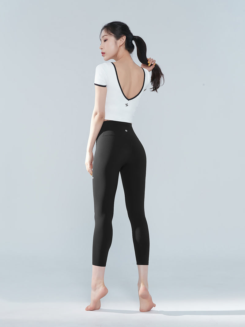 黑標360N 全方位柔彈美感8.5分緊身褲｜共16色｜XP9170F