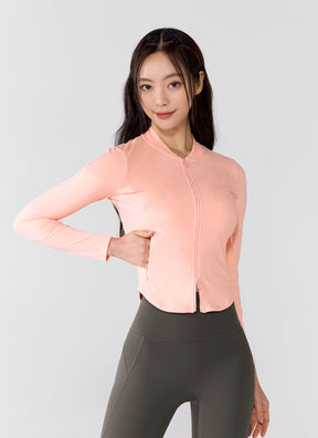 完美修身圓領拉鍊外套｜共2色｜XWFGJ01H3