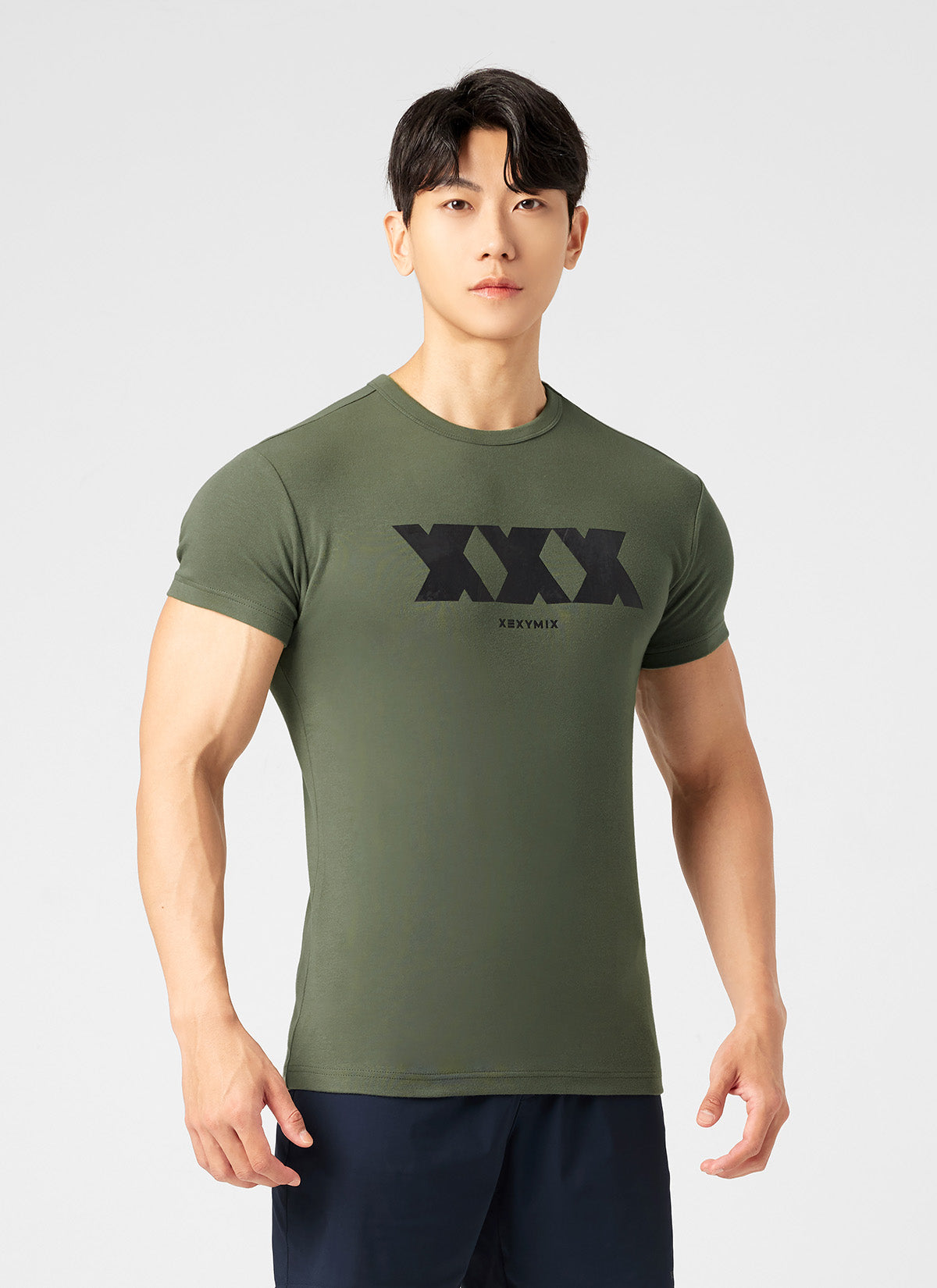 Muscle Fit健身短袖上衣｜共10色｜XT2142F