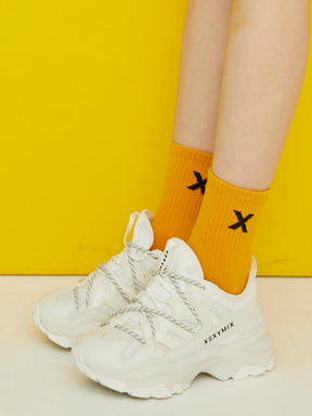 Fresh Dry X標誌中筒襪｜共8色｜XAUGS03J0