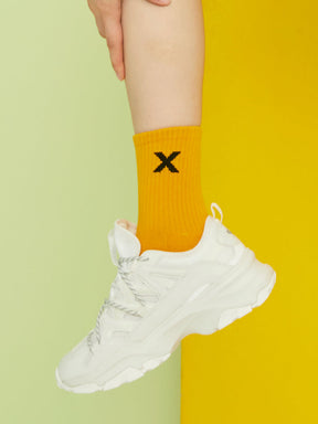 Fresh Dry X標誌中筒襪｜共8色｜XAUGS03J0