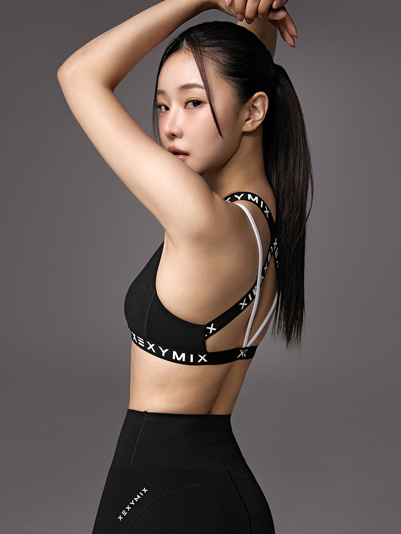 黑標360N 亮點美背文字運動風格背心上衣｜共4色｜XFK1BR1502
