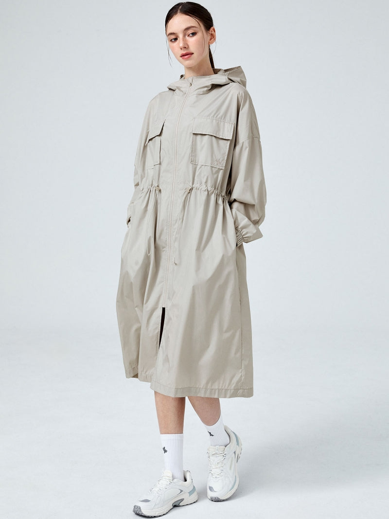 Airy Essential 輕盈連帽長版外套｜共3色｜XFK1JL1104
