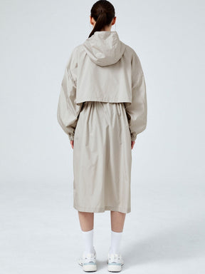 Airy Essential 輕盈連帽長版外套｜共3色｜XFK1JL1104