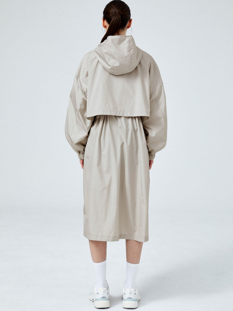 Airy Essential 輕盈連帽長版外套｜共3色｜XFK1JL1104