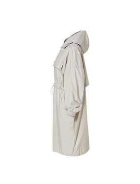 Airy Essential 輕盈連帽長版外套｜共3色｜XFK1JL1104