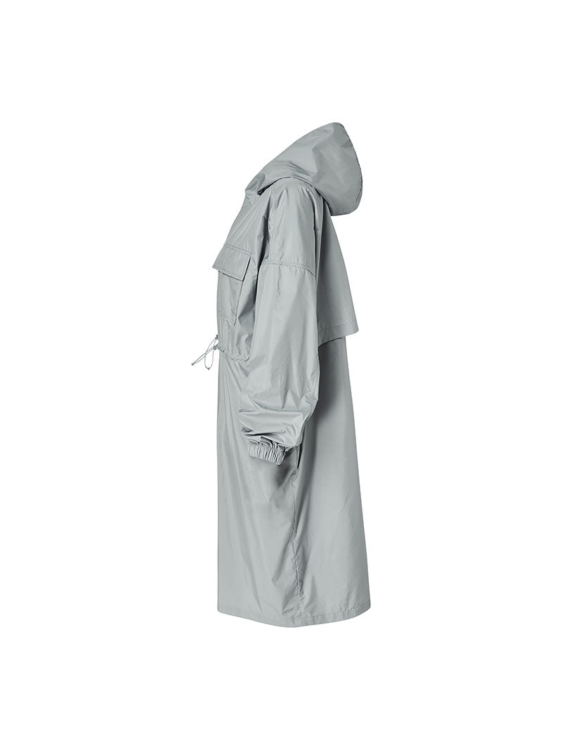 Airy Essential 輕盈連帽長版外套｜共3色｜XFK1JL1104