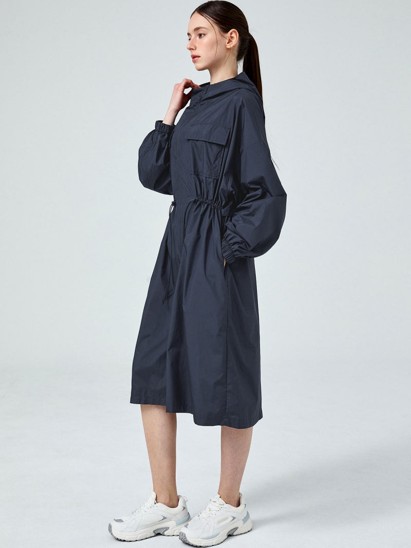 Airy Essential 輕盈連帽長版外套｜共3色｜XFK1JL1104