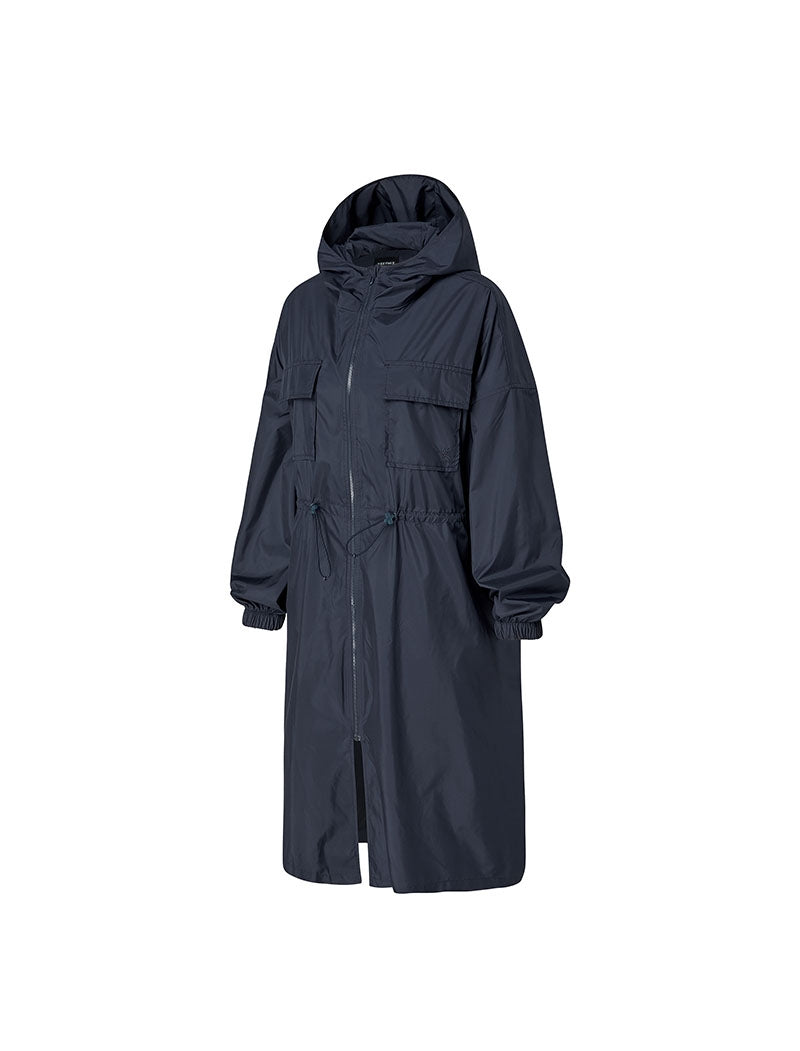 Airy Essential 輕盈連帽長版外套｜共3色｜XFK1JL1104