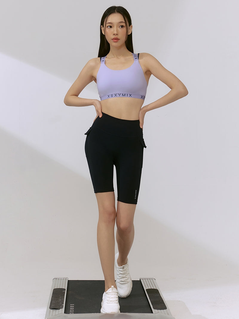 黑標360N 柔彈美感側口袋4.5分緊身褲｜共5色｜XFK2LS1501