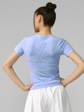 Mesh 無縫修身短袖上衣｜共4色｜XFK2TS1005
