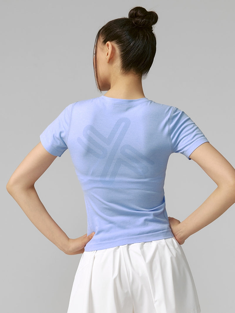 Mesh 無縫修身短袖上衣｜共4色｜XFK2TS1005