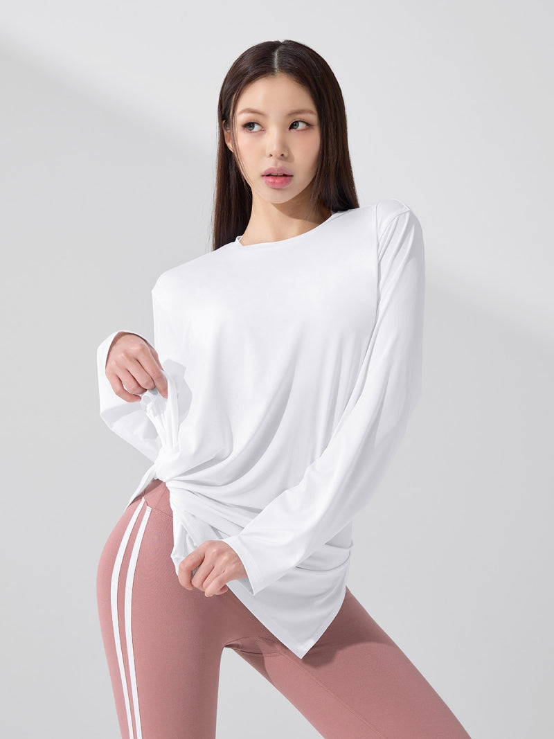 Ice Feather Light寬鬆長袖上衣｜共6色｜XFK3TL1005