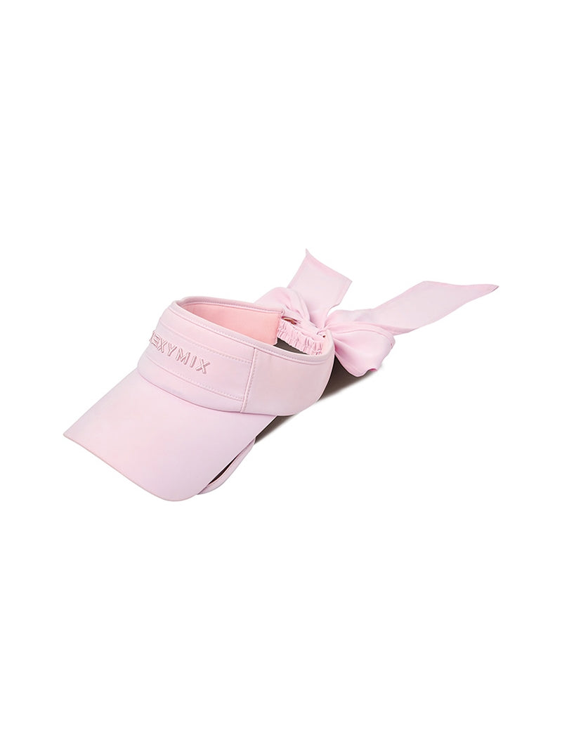Ribbon 蝴蝶結造型延展遮陽帽 | 共3色 | XFK5AC1703
