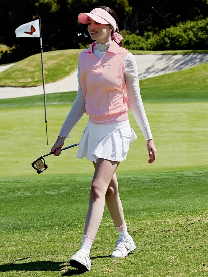 高腰工裝風格2in1百褶裙｜共4色｜XGFSK01J1