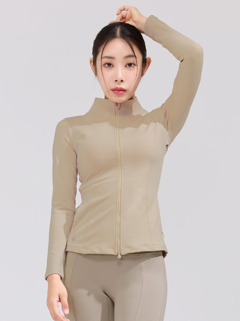 XELLA™ 彈性修身拉鍊外套｜共12色｜XJ0115F