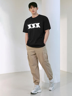 彈性寬鬆工裝口袋束口褲 | 共4色 | XMK2PP1101