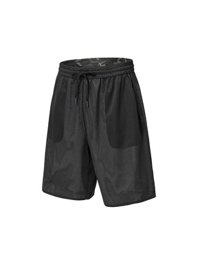 Men’s 迷彩翻轉兩穿短褲｜黑色-迷彩色 Black & Military｜XMK2PS1103