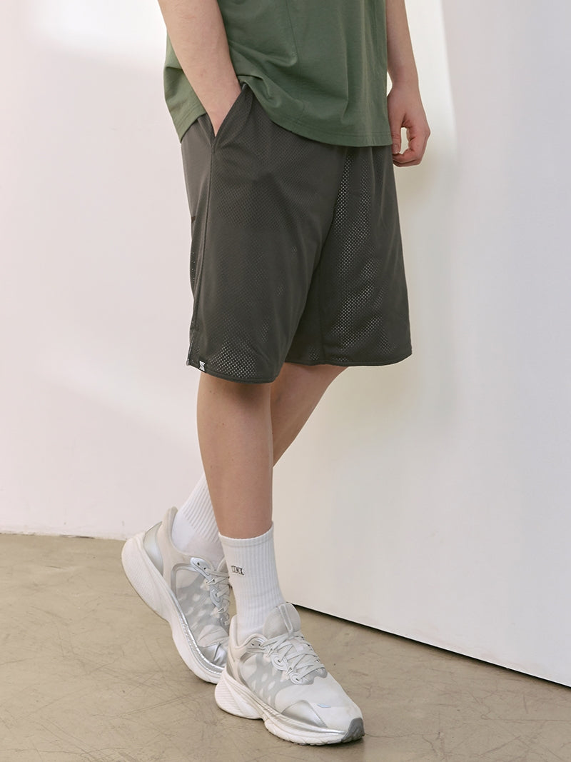 Men’s 迷彩翻轉兩穿短褲｜黑色-迷彩色 Black & Military｜XMK2PS1103