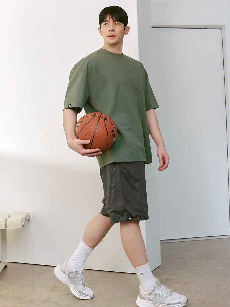 Men’s 迷彩翻轉兩穿短褲｜黑色-迷彩色 Black & Military｜XMK2PS1103
