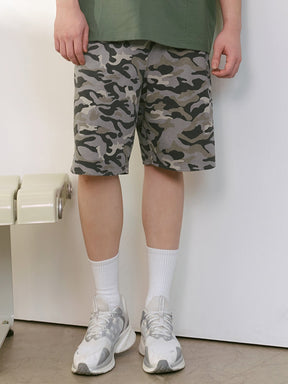 Men’s 迷彩翻轉兩穿短褲｜黑色-迷彩色 Black & Military｜XMK2PS1103