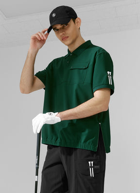 Men's 泡泡紗彈力POLO短袖上衣｜共3色｜XMK2QS1203