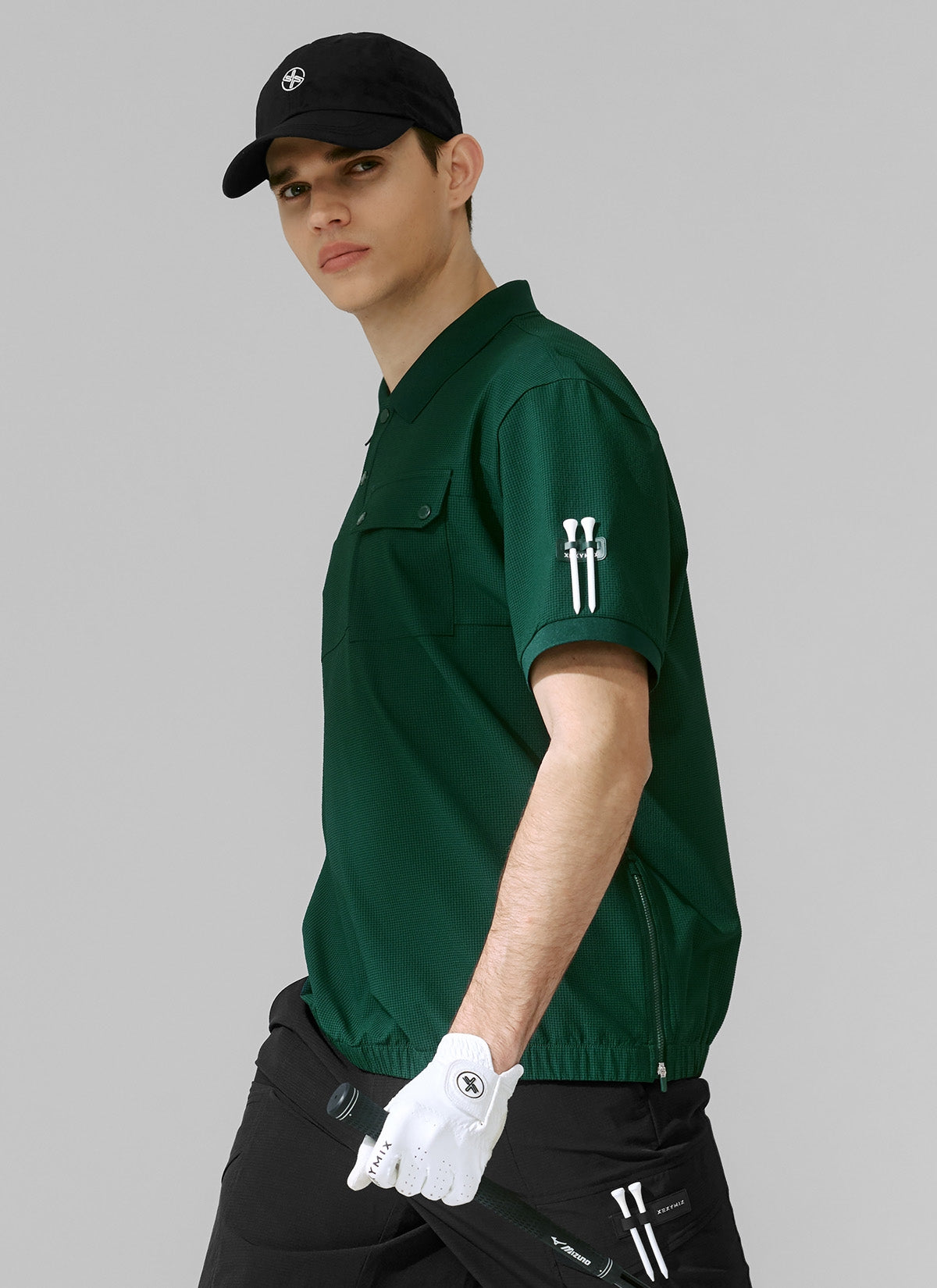 Men's 泡泡紗彈力POLO短袖上衣｜共3色｜XMK2QS1203