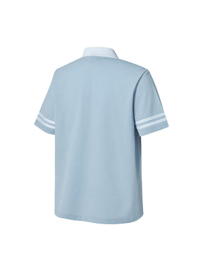 Men's V字POLO領珠地棉短袖上衣｜共3色｜XMK2QS1204
