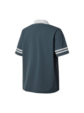 Men's V字POLO領珠地棉短袖上衣｜共3色｜XMK2QS1204