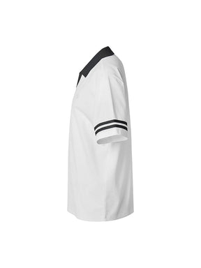 Men's V字POLO領珠地棉短袖上衣｜共3色｜XMK2QS1204