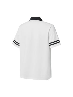 Men's V字POLO領珠地棉短袖上衣｜共3色｜XMK2QS1204