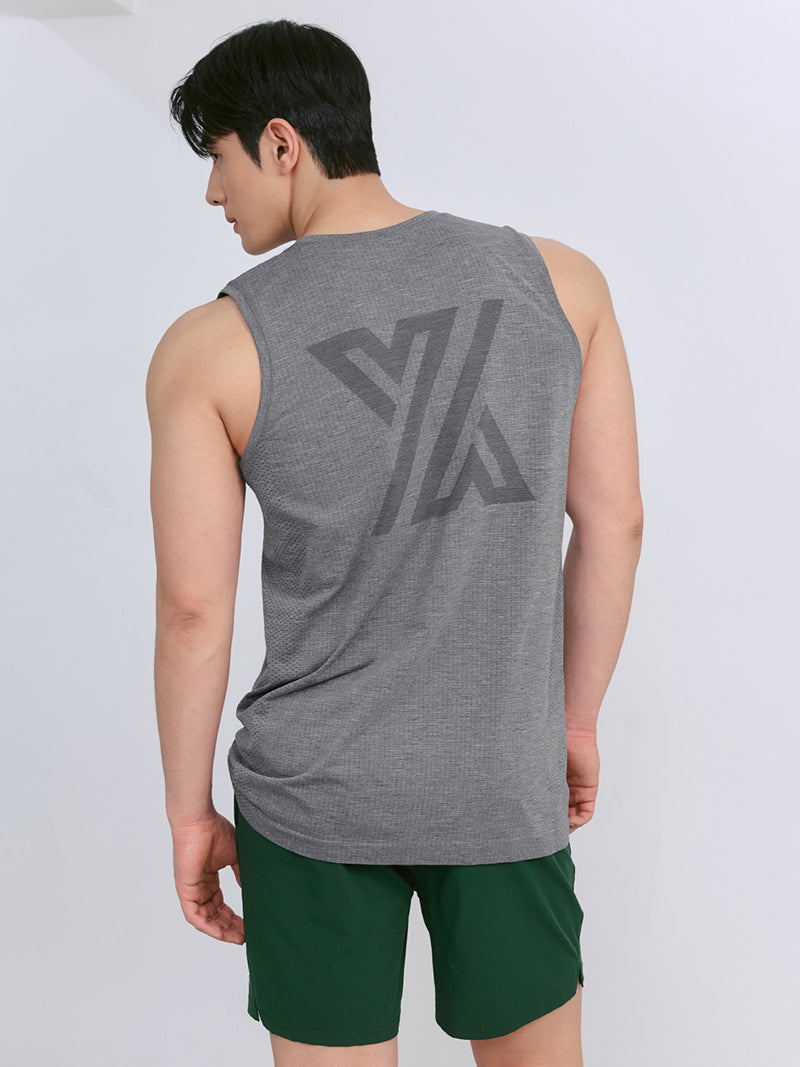 Men's 網眼無縫訓練背心上衣｜共4色｜XMK2TE1002