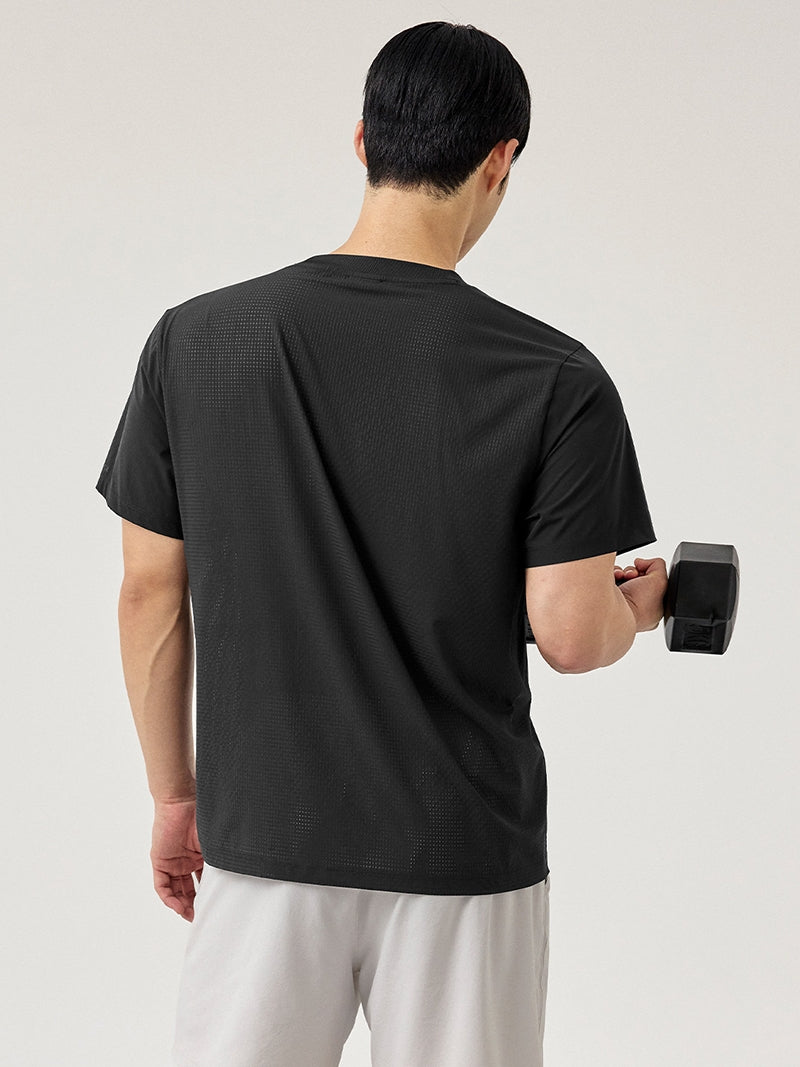 Men's 柔軟網眼訓練短袖上衣｜共5色｜XMK2TS1001