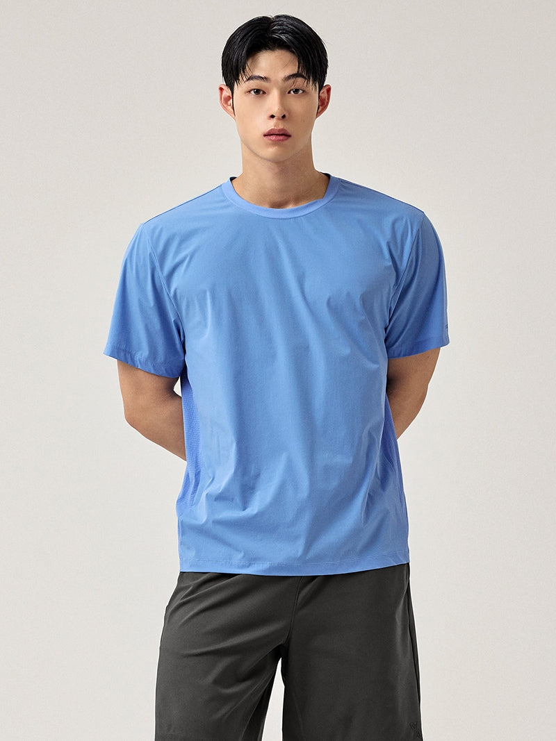 Men's 柔軟網眼訓練短袖上衣｜共5色｜XMK2TS1001