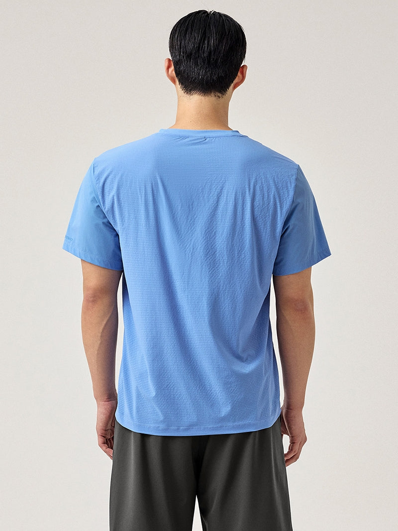 Men's 柔軟網眼訓練短袖上衣｜共5色｜XMK2TS1001