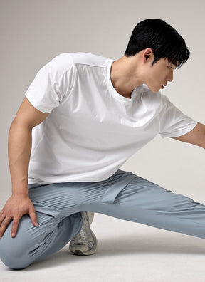 Men's 柔軟網眼訓練短袖上衣｜共5色｜XMK2TS1001