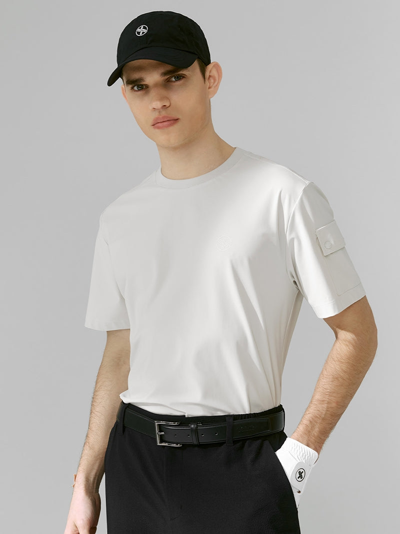 Men's 按扣口袋短袖上衣｜共4色｜XMK2TS1202