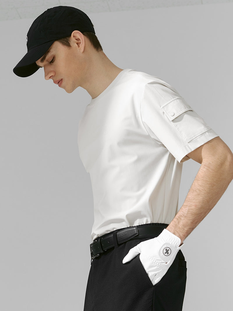 Men's 按扣口袋短袖上衣｜共4色｜XMK2TS1202