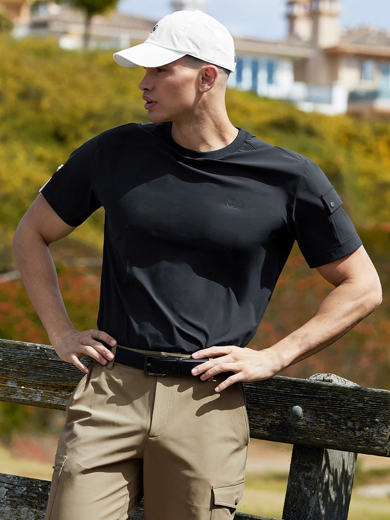 Men's 按扣口袋短袖上衣｜共4色｜XMK2TS1202