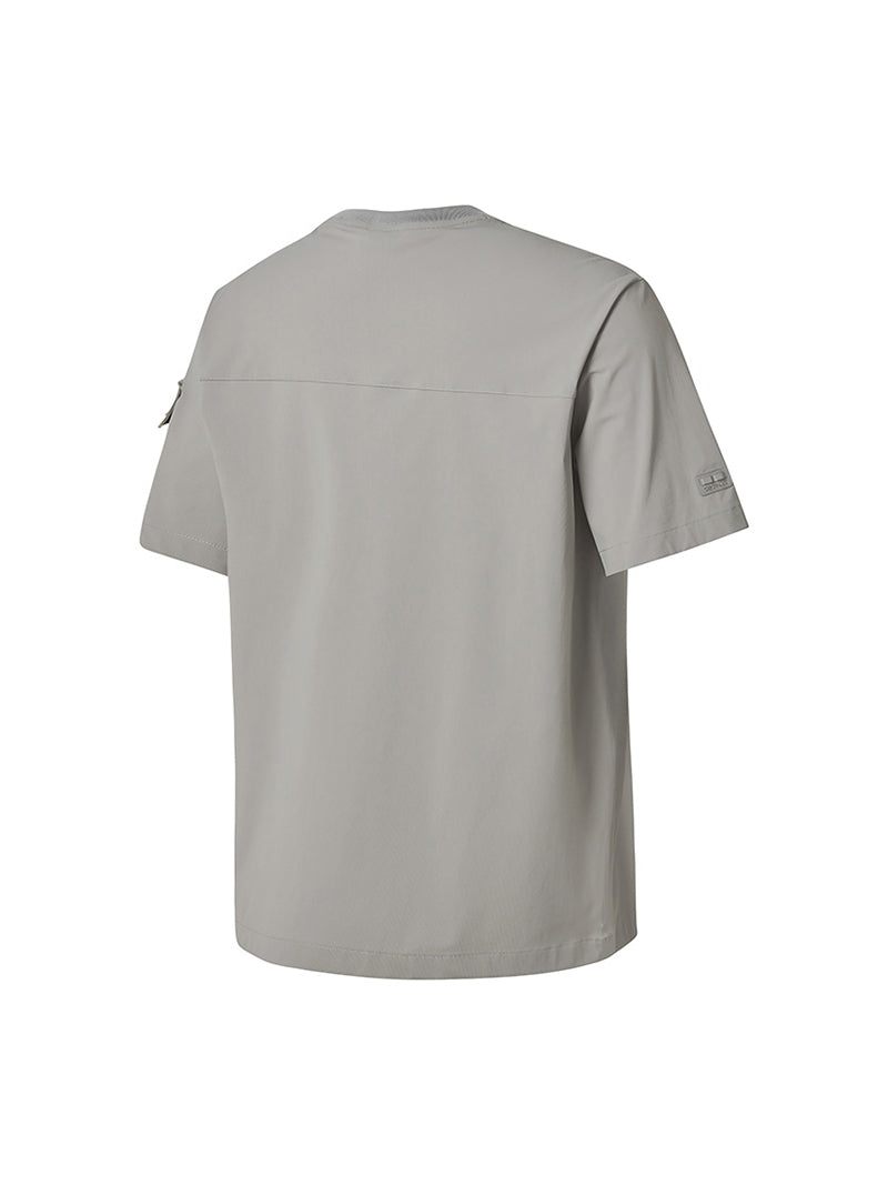 Men's 按扣口袋短袖上衣｜共4色｜XMK2TS1202