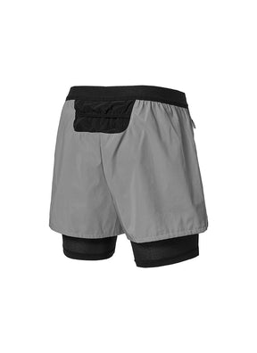 RX Men's All-Over反光短褲(2 in 1) ｜反光銀｜XMK3PS1003