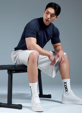 MuscleTech Men's 立領短袖上衣 ｜共3色｜XMK3TS1002