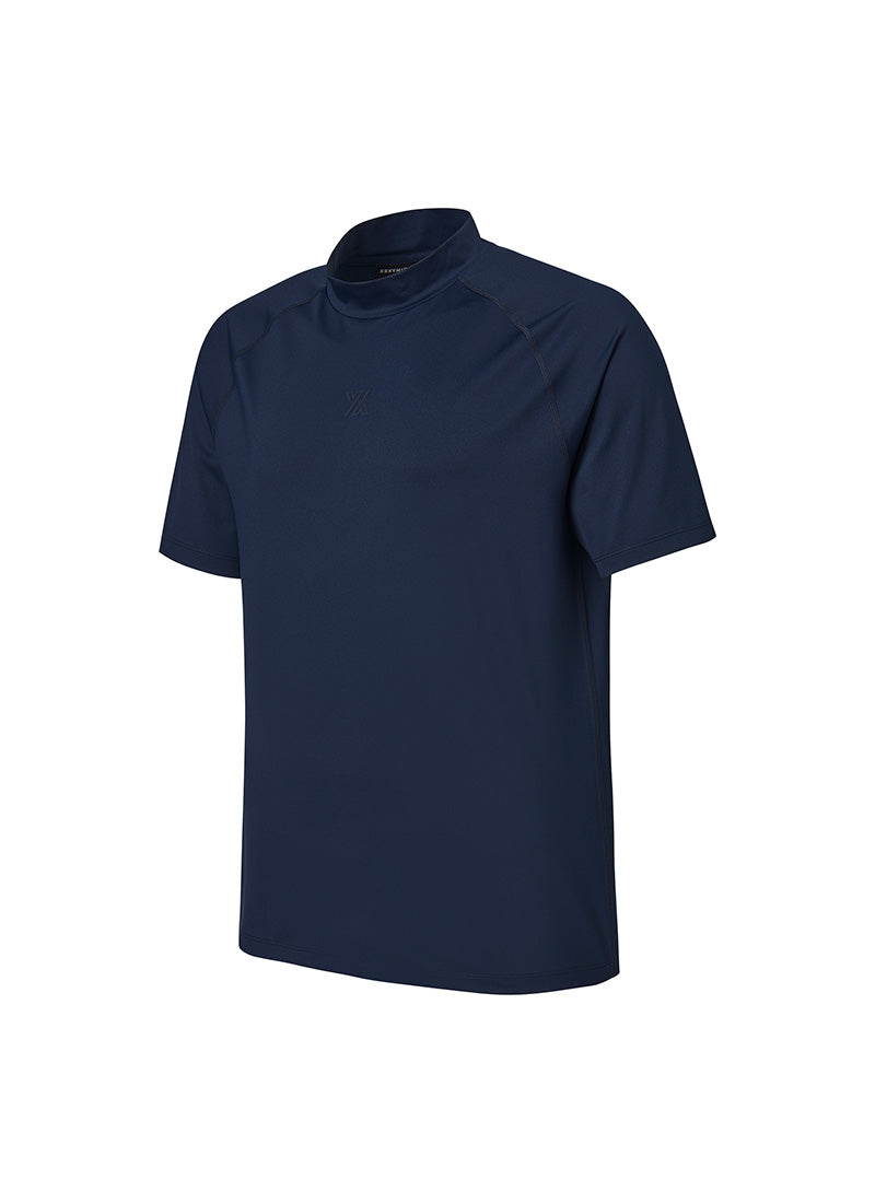MuscleTech Men's 立領短袖上衣 ｜共3色｜XMK3TS1002