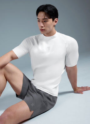 MuscleTech Men's 立領短袖上衣 ｜共3色｜XMK3TS1002
