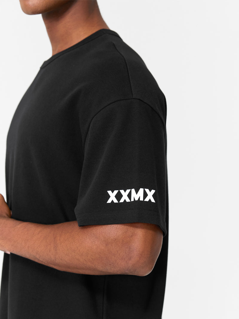 XXMX 側袖標誌彈力寬鬆短袖上衣｜共6色｜XMMST03H3