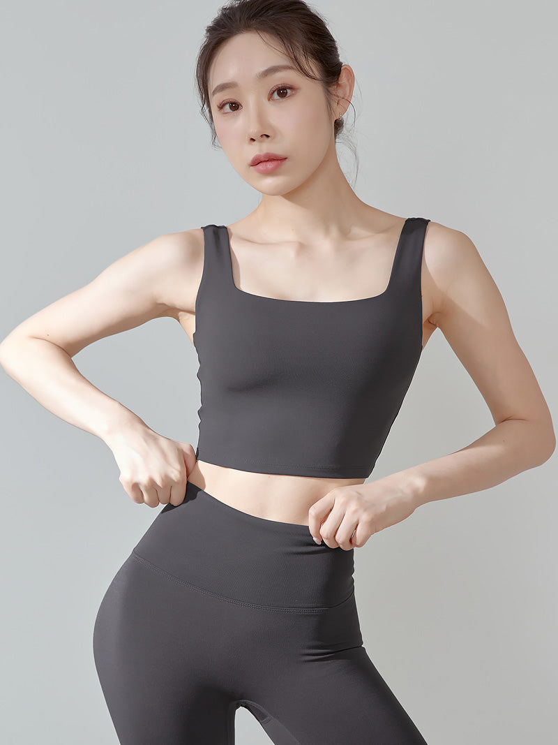 XELLA™軟糖凝膠彈力短版背心上衣｜共12色｜XT4311F