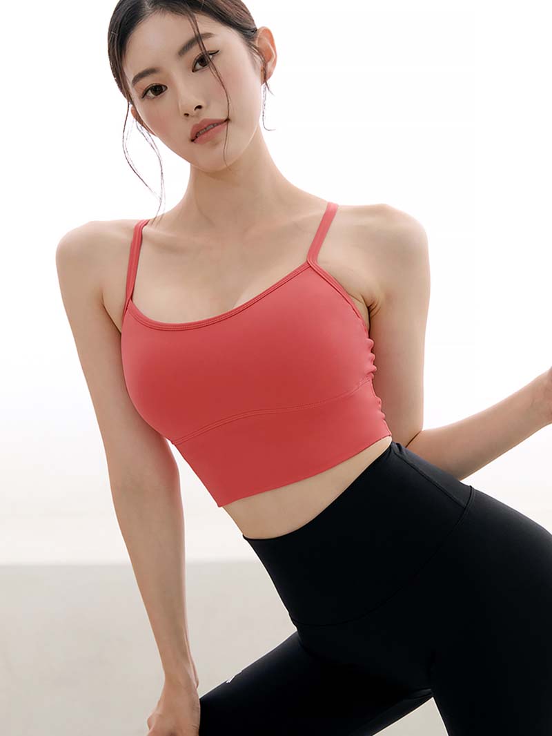 簡約美背交叉細肩帶上衣｜共5色｜XT7104E